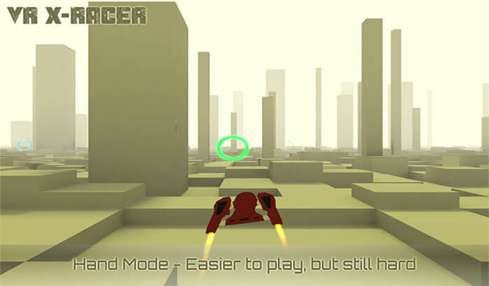 VR XRacer iPhone and iPad VR Game Screenshot