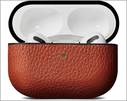 Best AirPods Pro leather cases in 2024 WOOLNUT leather Case for Airpods Pro