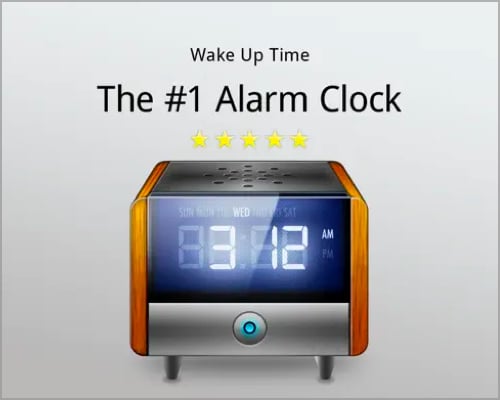 Wake Up Time   Alarm Clock for Mac