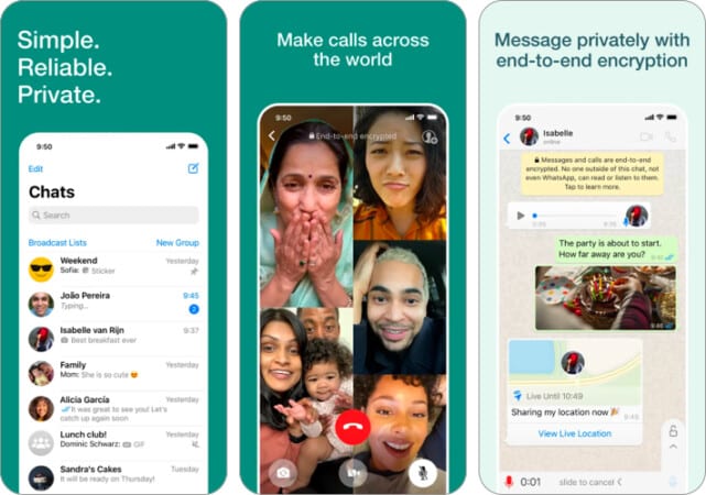 WhatsApp Messenger free international calling app