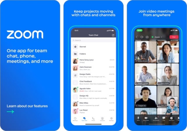 Zoom - One Platform to Connect iPhone Screenshot