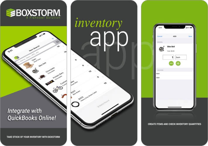 boxstorm inventory management ipad and iphone app screenshot