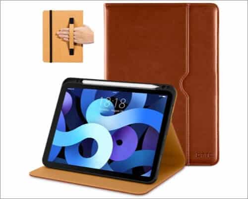 dtto premium leather case for 10.9 inch ipad air 4th gen