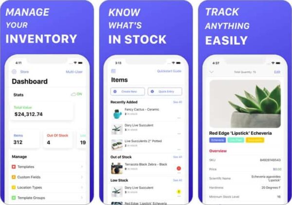 Best Inventory Management Apps for iPhone and iPad in 2025