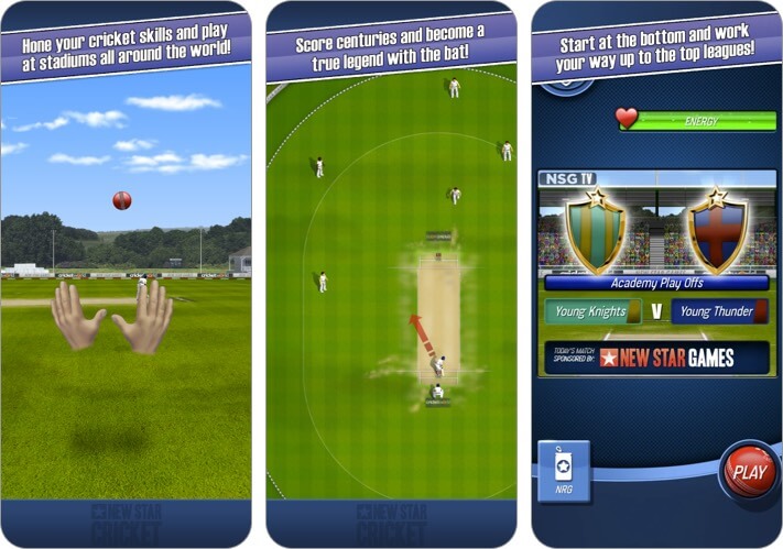 New star cricket iphone and ipad app screenshot new star cricket iphone and ipad app screenshot