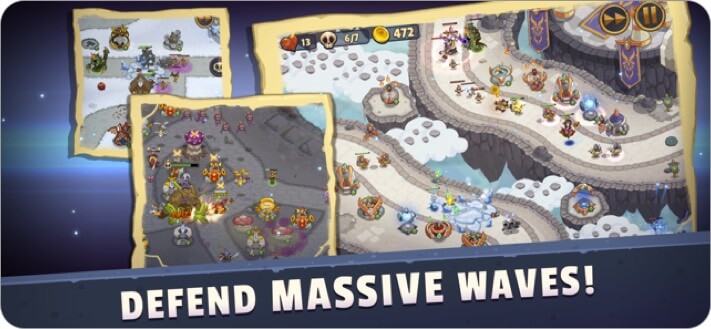 realm defense: hero legends td iphone and ipad game screenshot