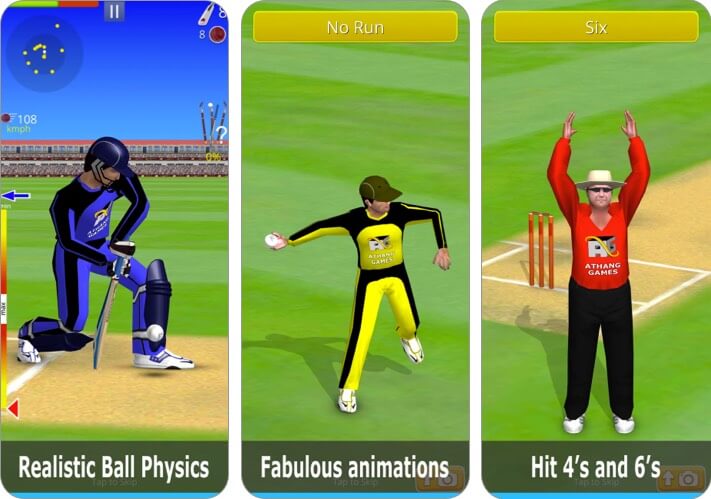 Smashing cricket iphone and ipad app screenshot smashing cricket iphone and ipad app screenshot