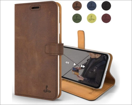 snakehive genuine leather case for iphone xr