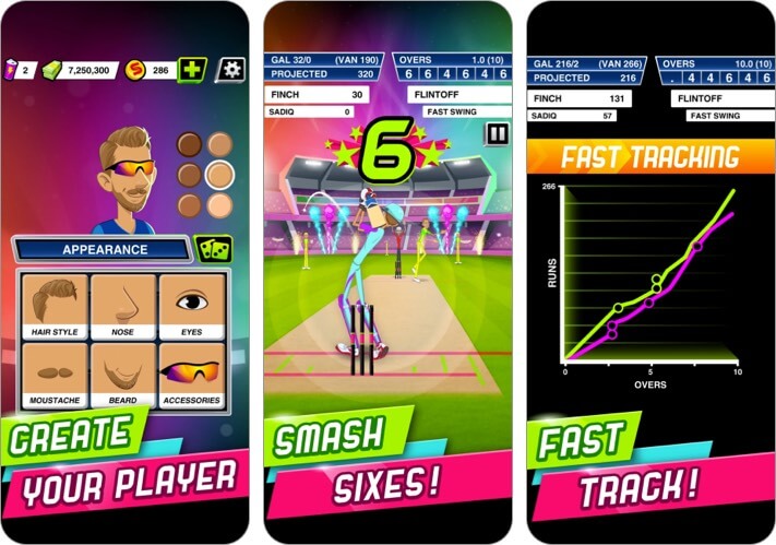 Stick cricket super league iphone and ipad app screenshot stick cricket super league iphone and ipad app screenshot