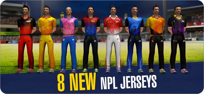 World cricket championship 2 iphone and ipad app screenshot world cricket championship 2 iphone and ipad app screenshot