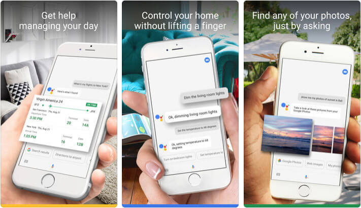 ‎Google Personal Assistant iPhone and iPad App Screenshot