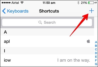 Add Emoji Shortcut on iPhone