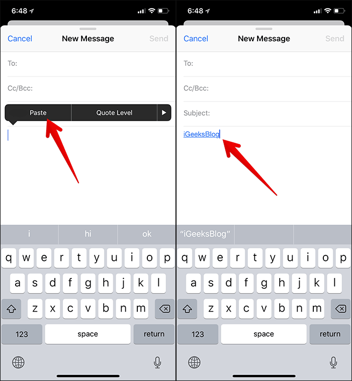 How to Add Links in Email Signatures on iPhone and iPad - 8