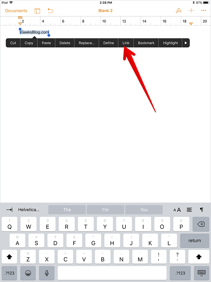 How to Add Links in Email Signatures on iPhone and iPad - 59