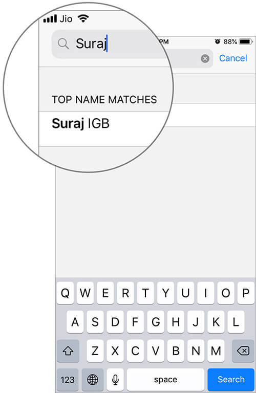 Add VIP Contact in Apple Mail app