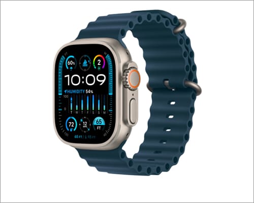 Apple Watch ultra 2 Blue Ocean Band