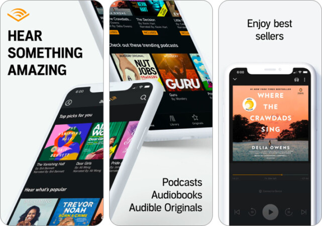 Audible audiobooks & podcasts for iPhone