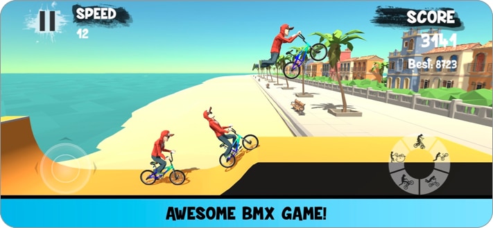 Bmx boss flip bmx games for iphone and ipad