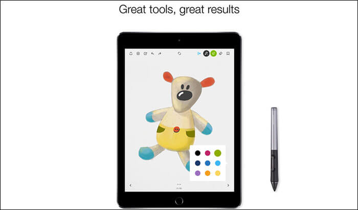 Bamboo Paper iPad Pro App Screenshot