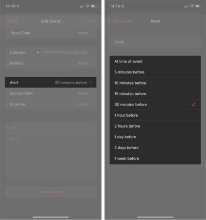 Calendar alerts not working on iPhone or iPad 12 Fixes Be mindful of the alert scheduled time on iPhone