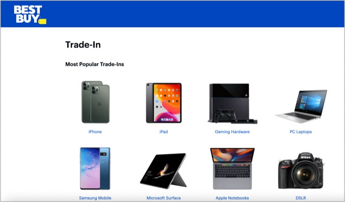 Best Buy place to trade in iPhone