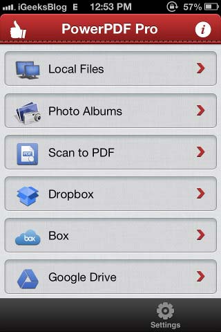 Best PDF Creator Editor and Merger for iPhone