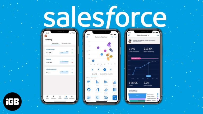 Best iphone apps for salesforce management