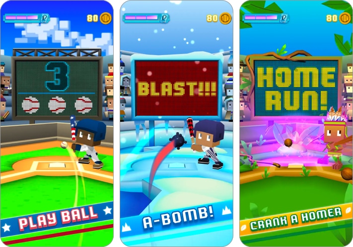 Blocky Baseball best offline iPhone game