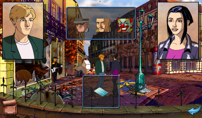 Broken Sword 1 iPhone and iPad Nintendo DS Game Screenshot
