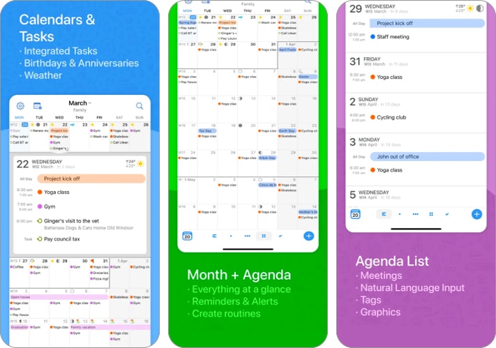 BusyCal calendar app