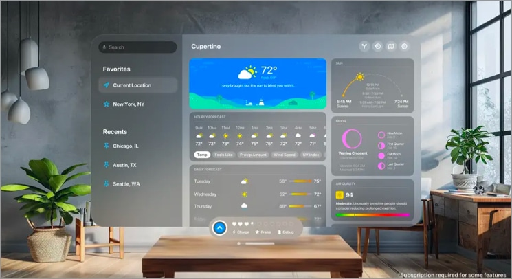 CARROT-Weather-Apple-Vision-Pro-app