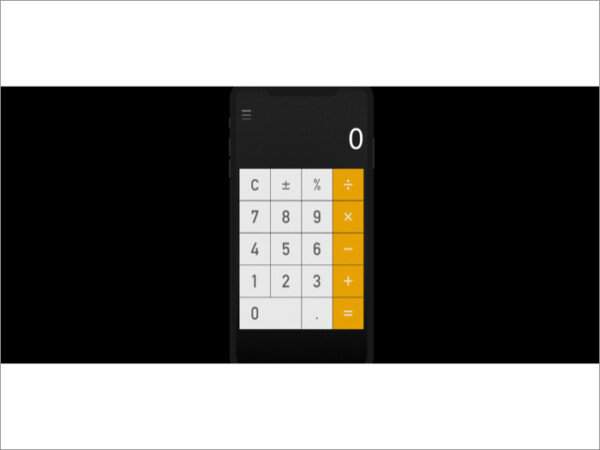 Calculator app for iPad