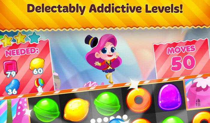 Candy Blast Mania Puzzle iPhone and iPad Game Screenshot