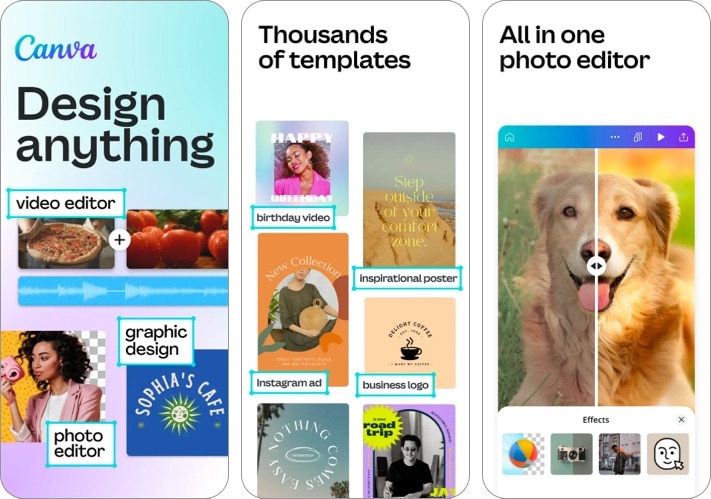 Canva best collage making app for iPhone and iPad
