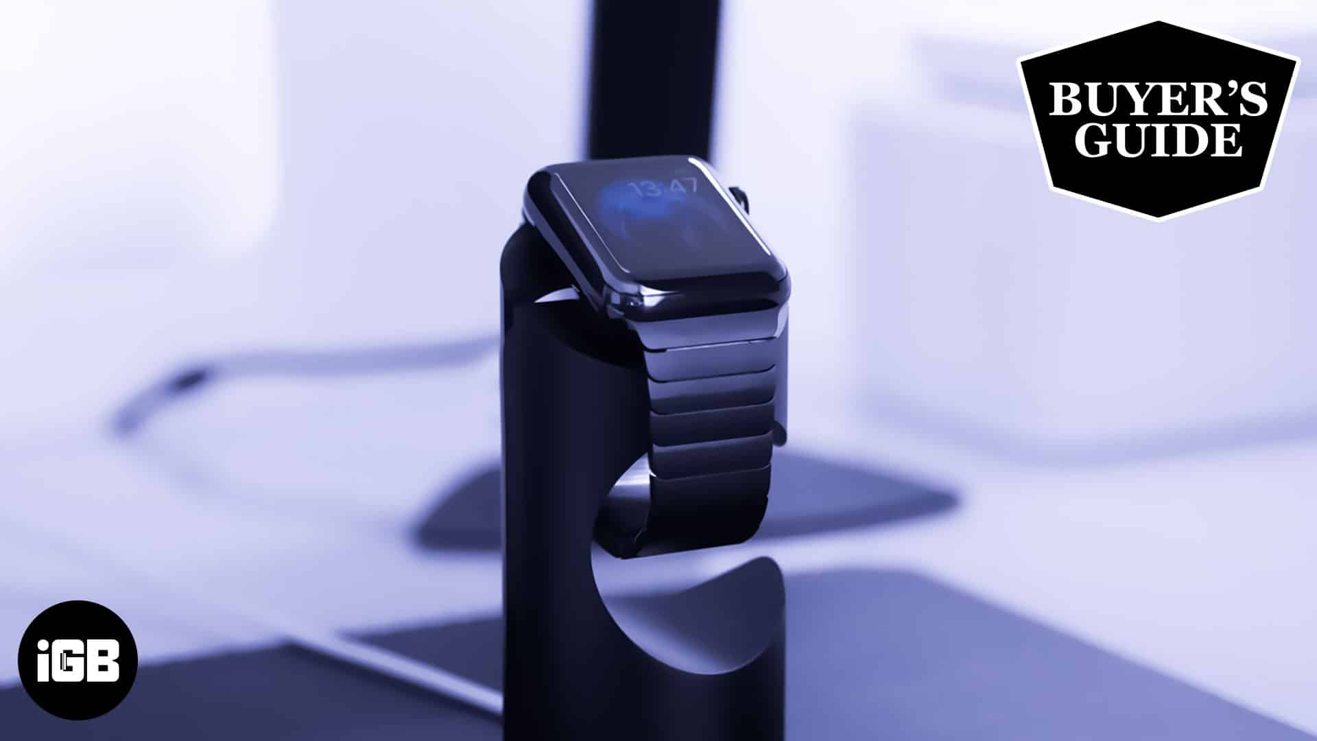 Charging stands for apple watch