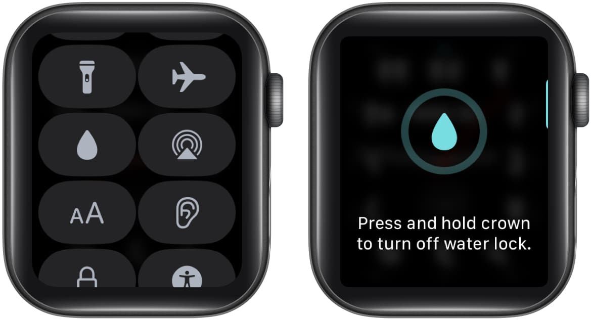 Check if the speaker on Apple Watch is blocked