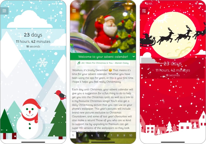 Christmas Countdown App