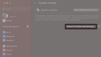 How to fix “Erase Assistant is not supported on this Mac” error