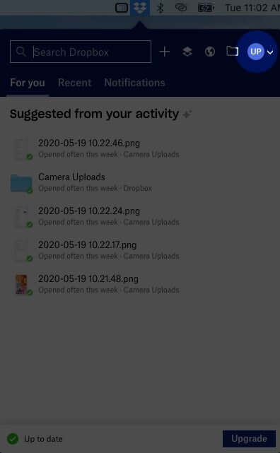 How to Disable Dropbox Automatic Camera Upload on iOS and Mac - 85