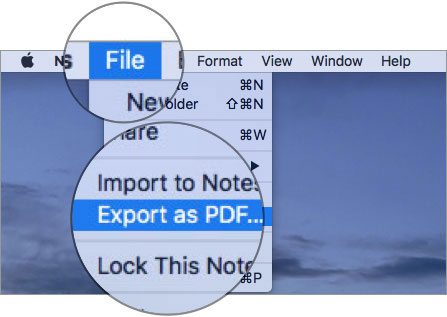 How to Export Notes as a PDF on Mac - 35