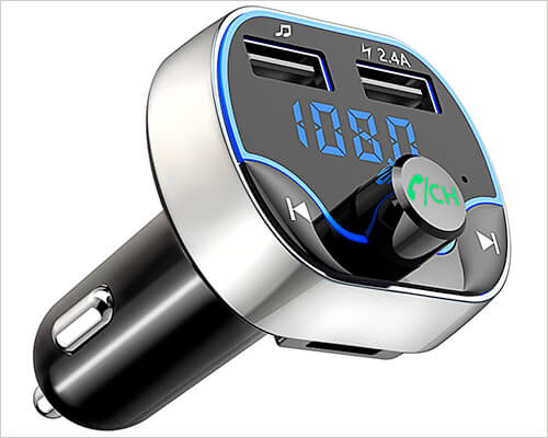 Comsoon Bluetooth FM Transmitter for iPhone 6 and 6 Plus
