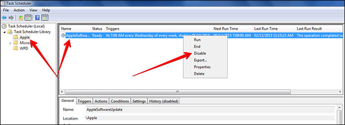 Disable Apple Software Update Alerts on Mac and Windows - 71