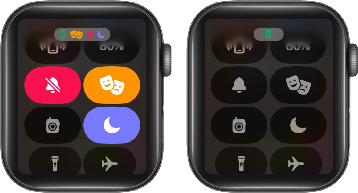 Disable, Theater Mode, DND