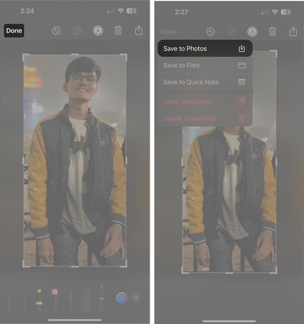 Done Save to Photos