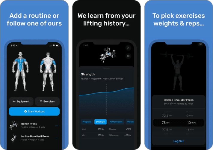 Fitness AI app