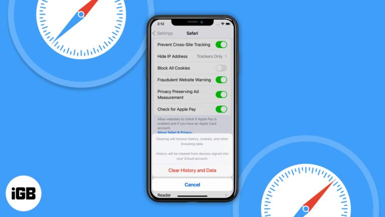 Fix safari clear history website data grayed out on iphone