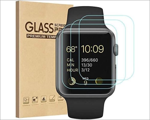 Fotbor screen protector for Apple Watch