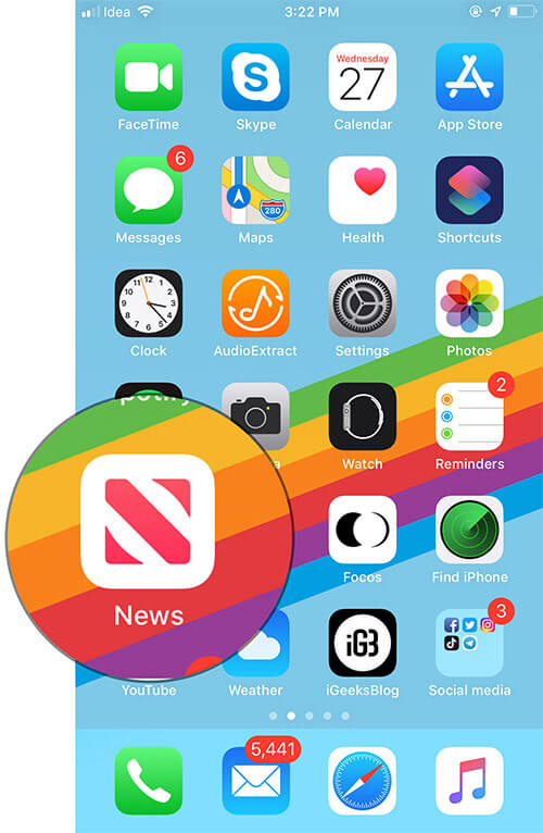 Get Apple News App Outside US on iPhone or iPad