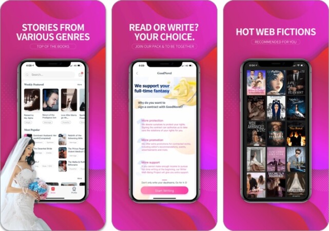 GoodNovel & Books Web Novels for iPhone and iPad