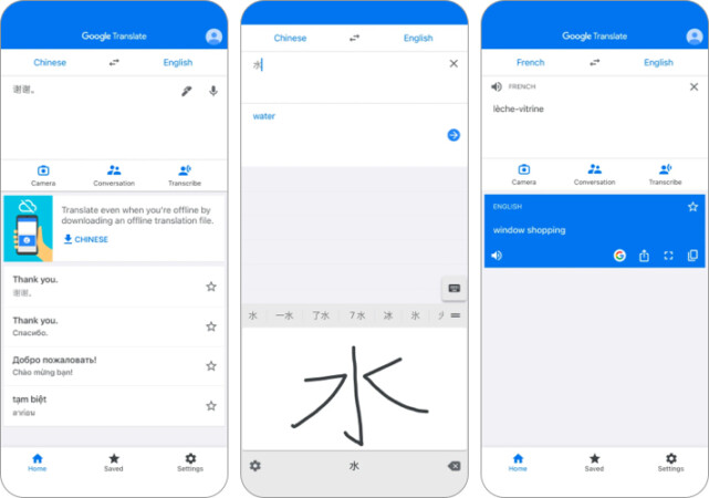 Google Translate app for iPhone and iPad